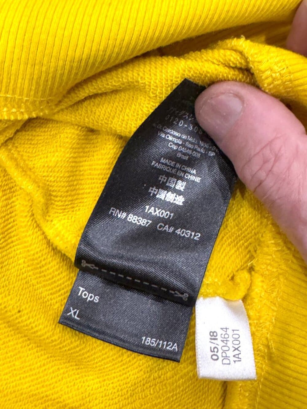 The ADIDAS Y-3 Classic Logo Hoodie - XL - Thumbnail 7