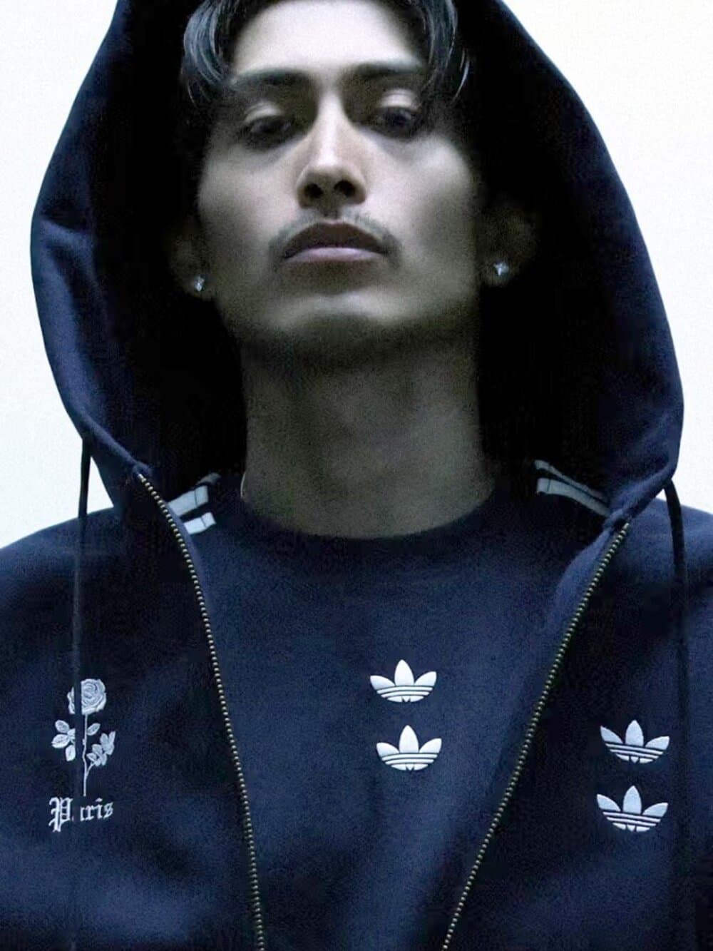 Adidas x Willy Chavarria Paris Merch Long Sleeve Tee – Medium (Oversized) - Thumbnail 9