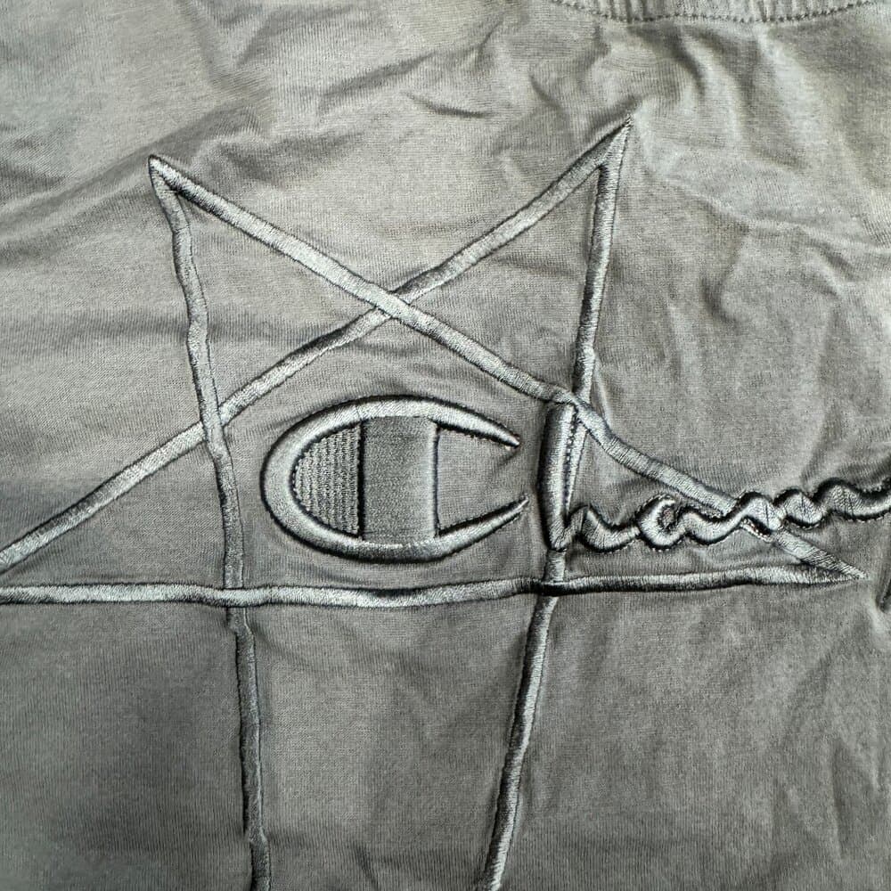 Rick Owens X Champion Tommy Tee Dust - Small - Thumbnail 4