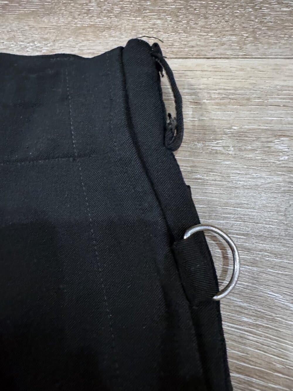 Archival Vivienne Westwood Mainline 100% Wool Bondage Trousers - Size 28 - Thumbnail 5