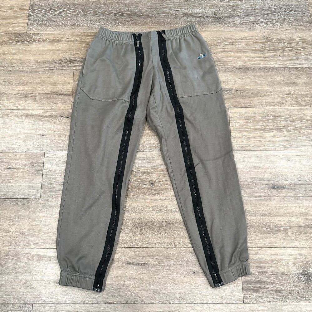 Vivienne Westwood Double zip front trackpants. XL - Thumbnail 9