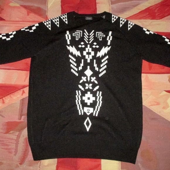 Marcelo Burlon Melimoyu Intarsia Wool Sweater - Thumbnail 9