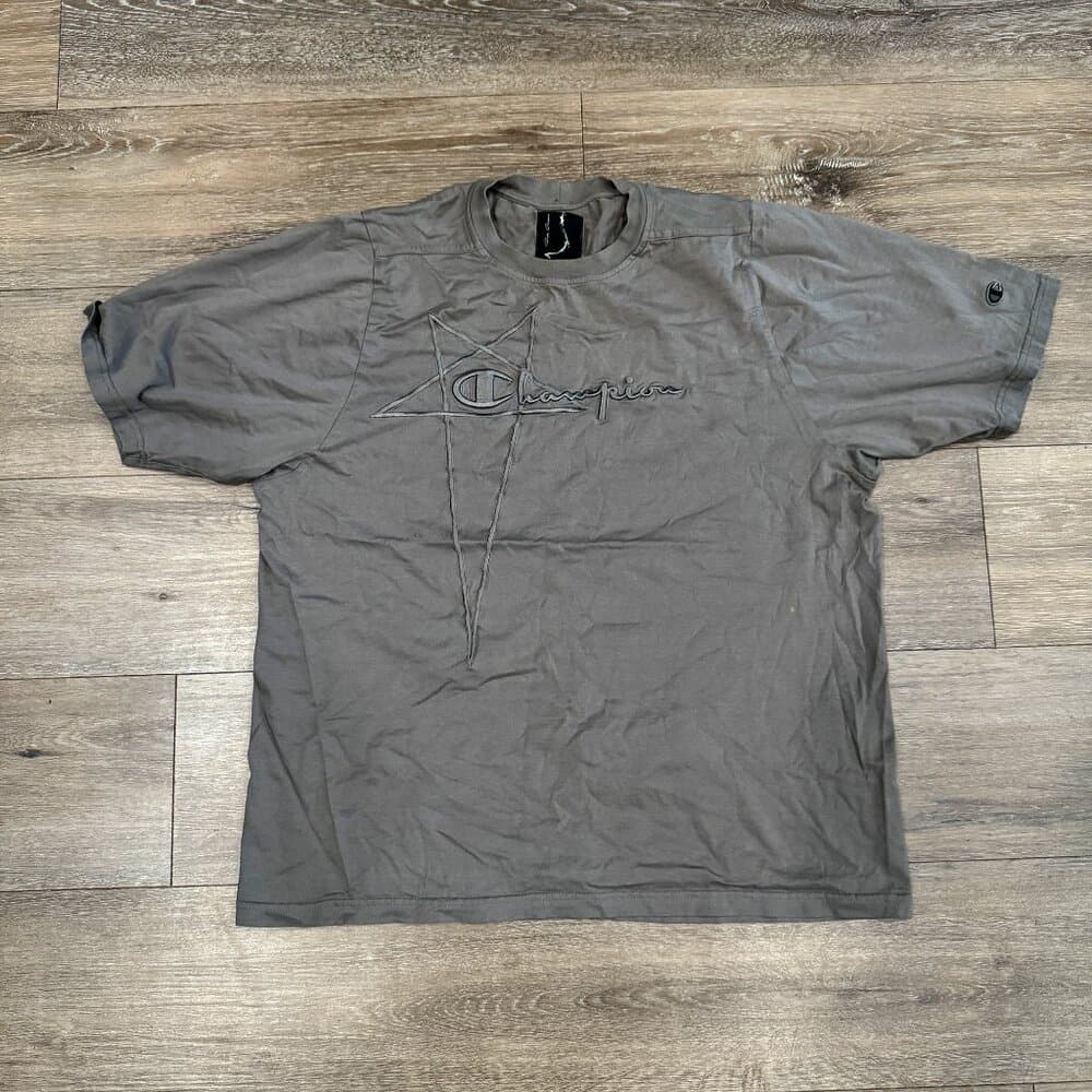 Rick Owens X Champion Tommy Tee Dust - Small