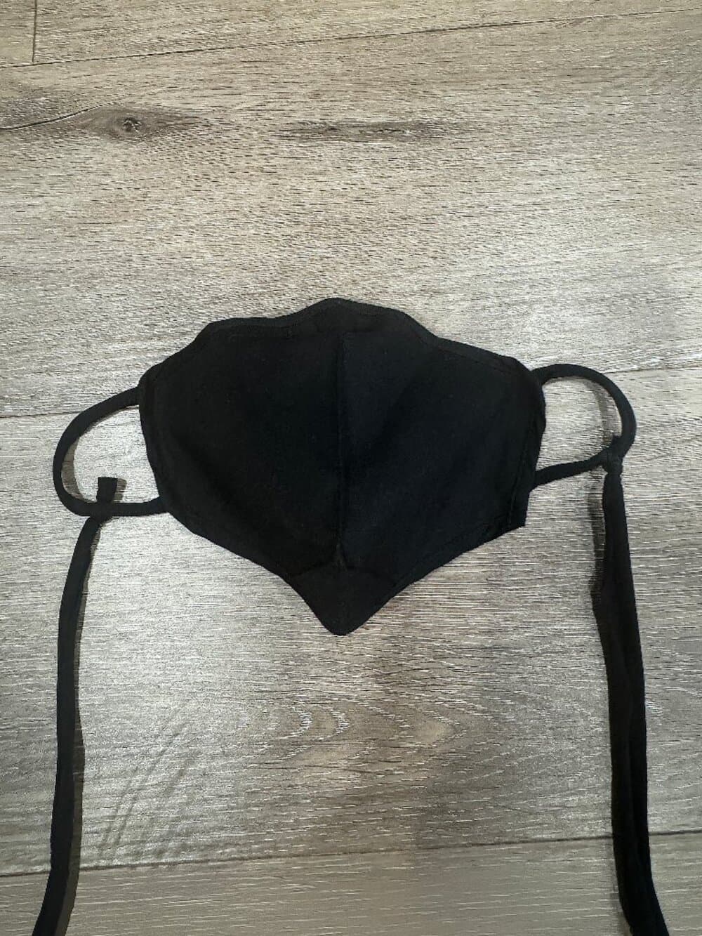 Rick Owens Black Cotton Mask - Thumbnail 6