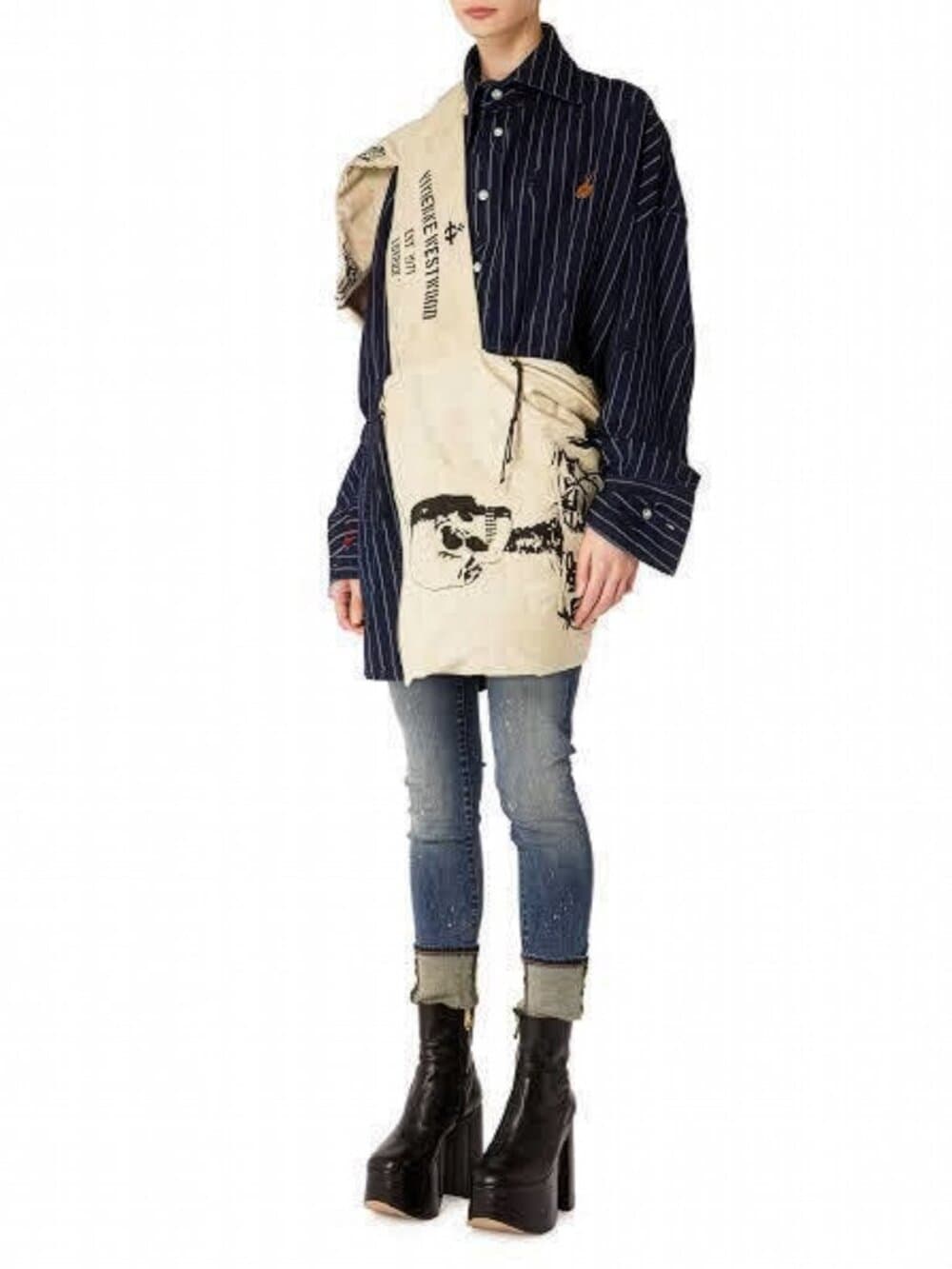 Vivienne Westwood oversized propaganda crossbody bag - Thumbnail 12