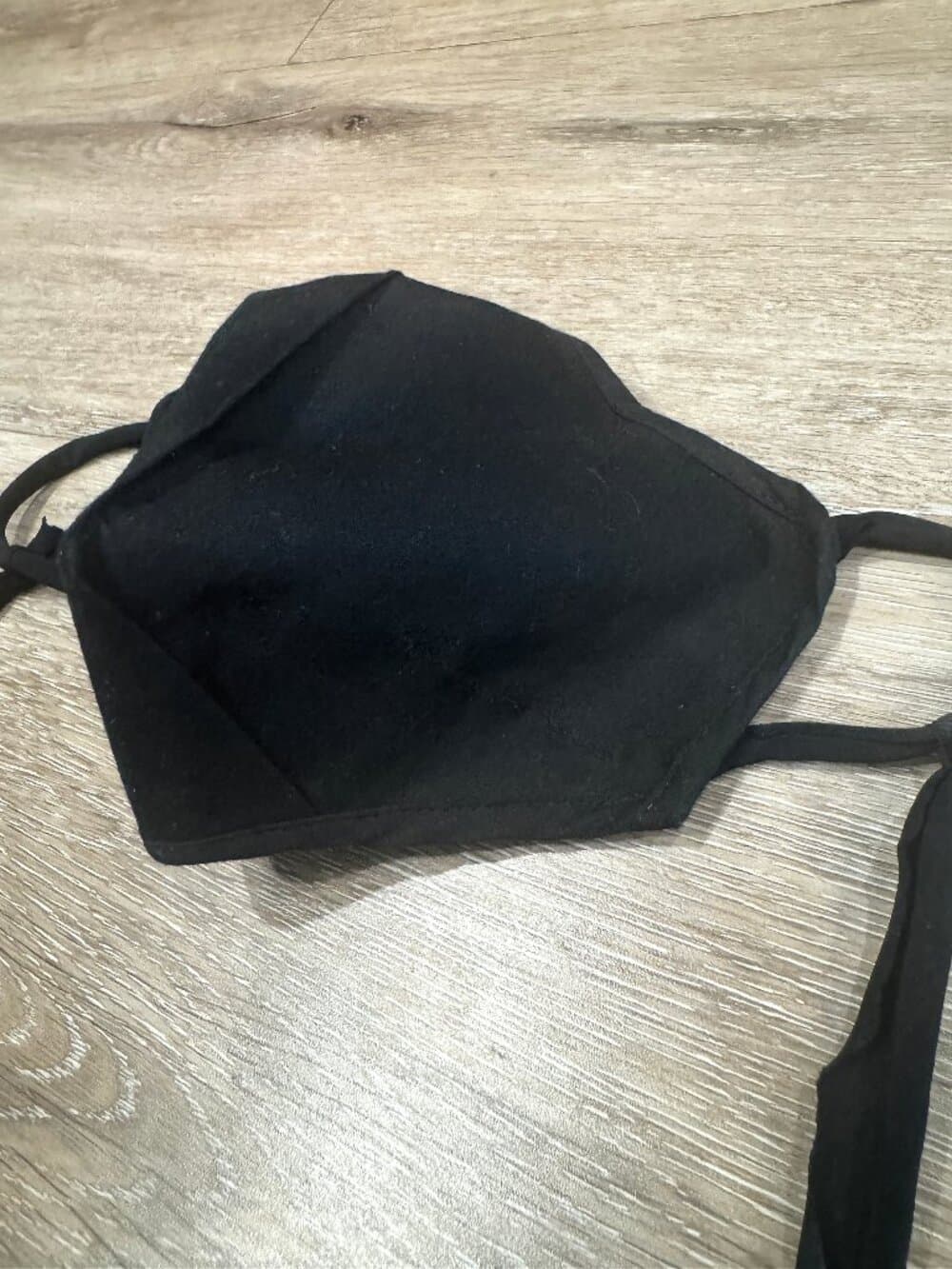 Rick Owens Black Cotton Mask - Thumbnail 4