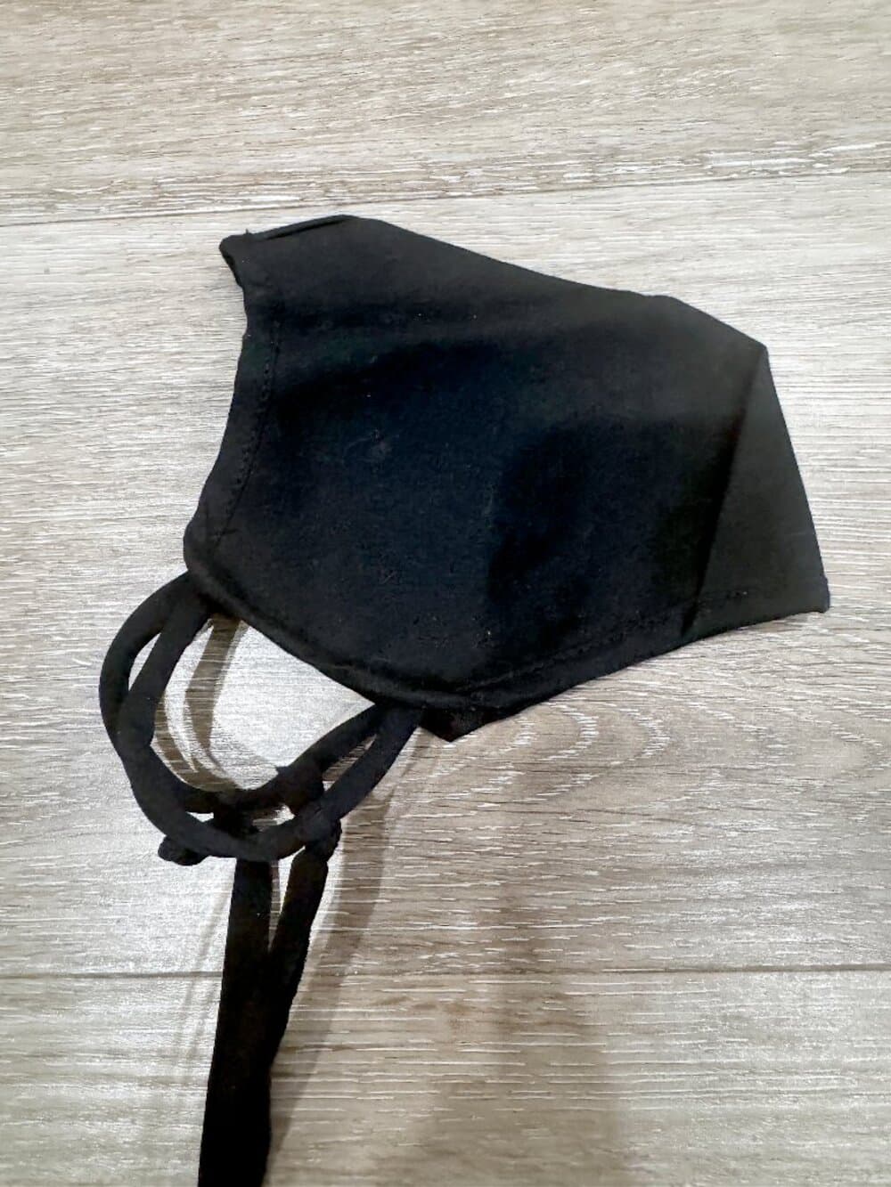 Rick Owens Black Cotton Mask - Thumbnail 5