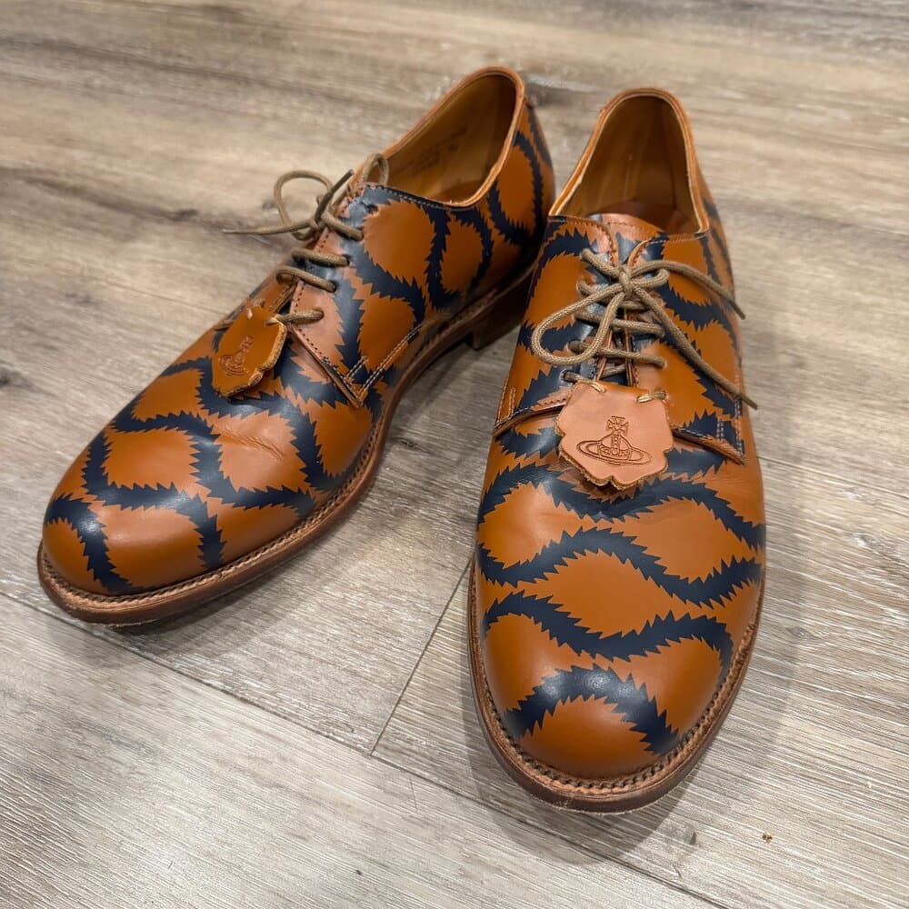 Vivienne West wood Squiggle Derby Shoes EU42