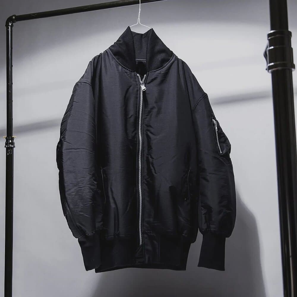 Y-3 X JAMES HARDEN OVERSIZED BOMBER - BLACK - Thumbnail 8