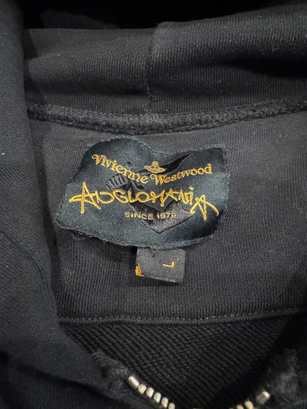 Vivienne Westwood Anglomania "Arm and Cutlass" Zip-Up Hoodie. - Thumbnail 4