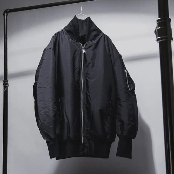 Y-3 X JAMES HARDEN OVERSIZED BOMBER - BLACK - Thumbnail 9