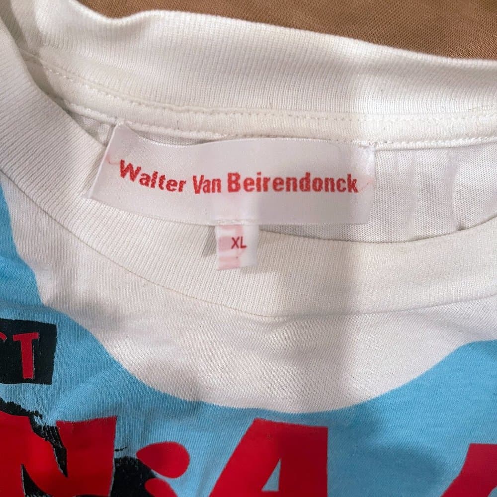 WALTER VAN BEIRENDONCK LAST PUNK SS20 BLUE - Thumbnail 4