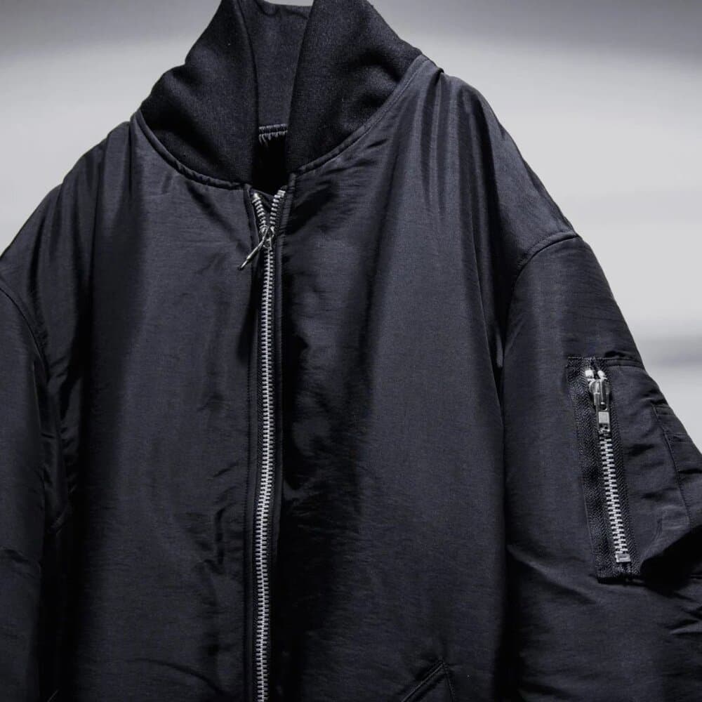 Y-3 X JAMES HARDEN OVERSIZED BOMBER - BLACK - Thumbnail 6