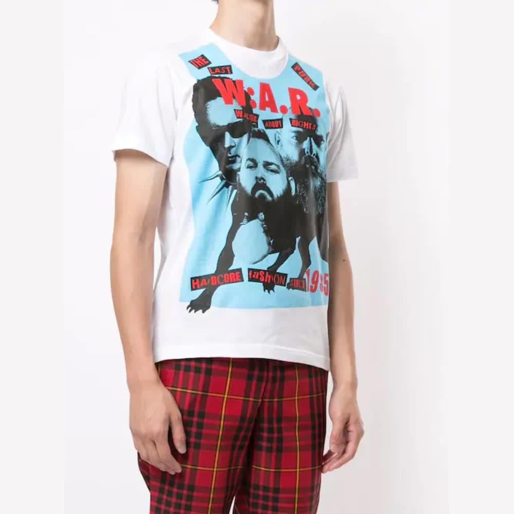 WALTER VAN BEIRENDONCK LAST PUNK SS20 BLUE - Thumbnail 2