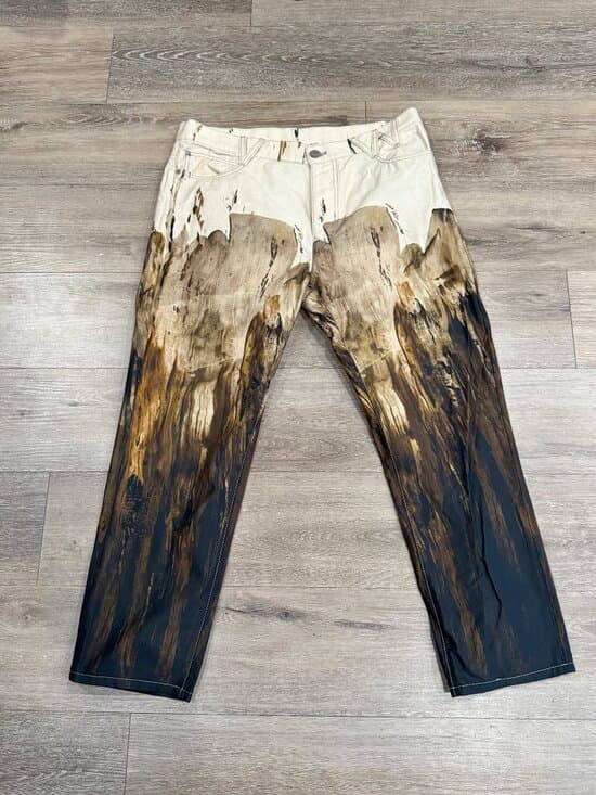 Vivienne Westwood Brown W Harris Jeans - Thumbnail 8
