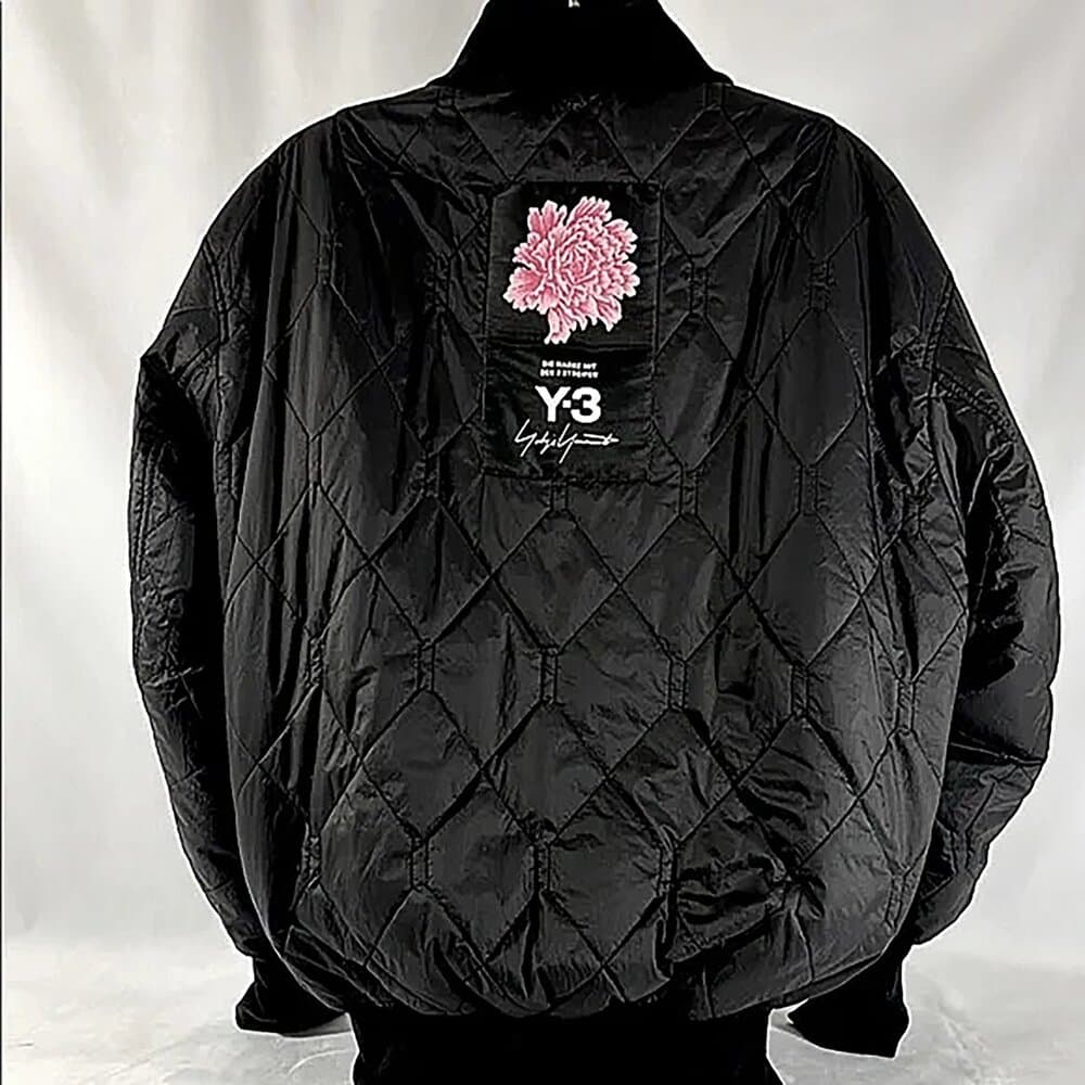 Y-3 X JAMES HARDEN OVERSIZED BOMBER - BLACK - Thumbnail 5