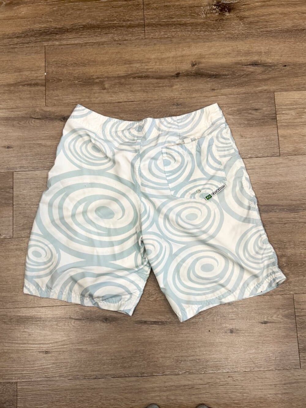 Osklen Abstrat Wave board shorts