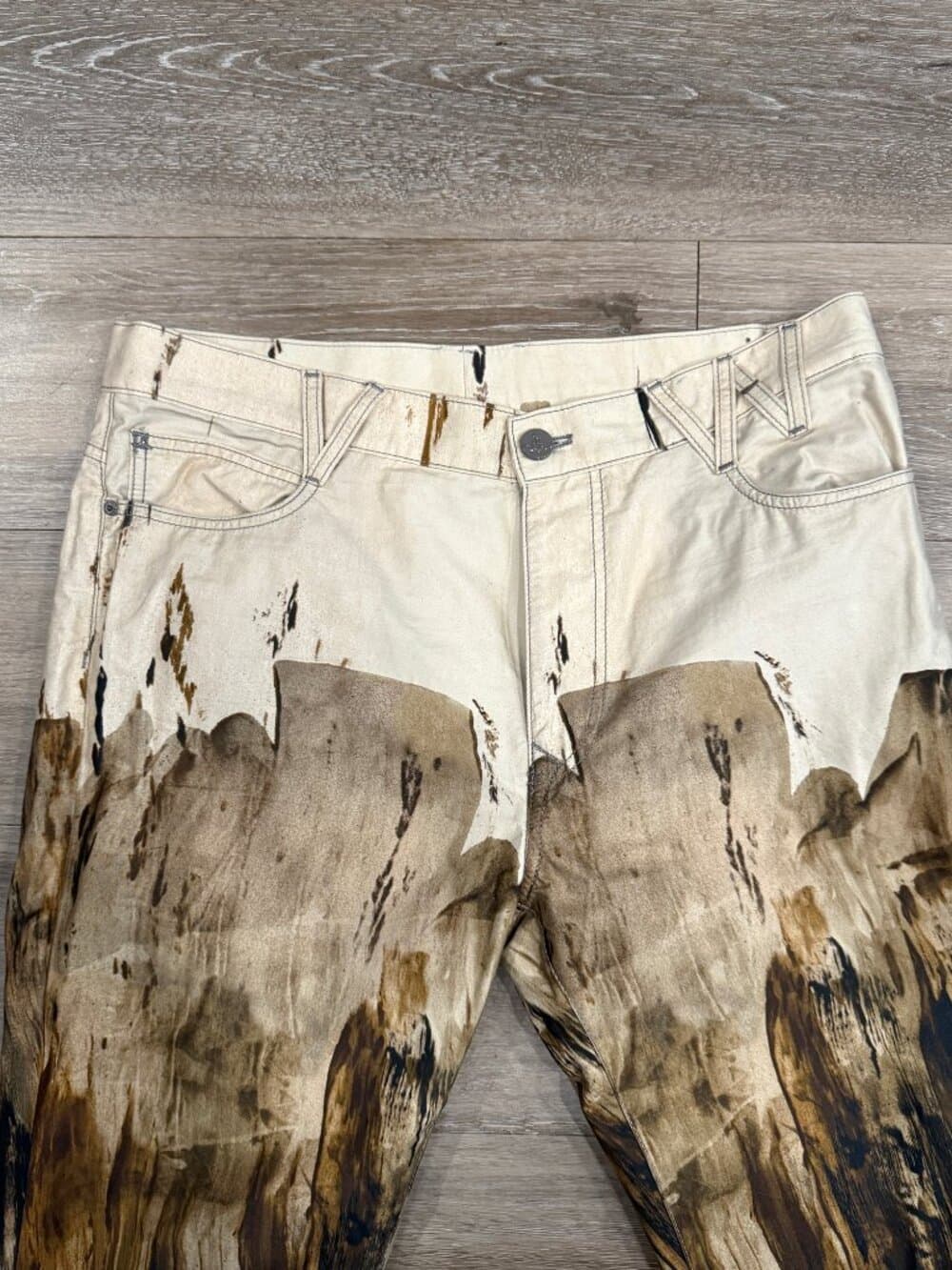 Vivienne Westwood Brown W Harris Jeans - Thumbnail 2