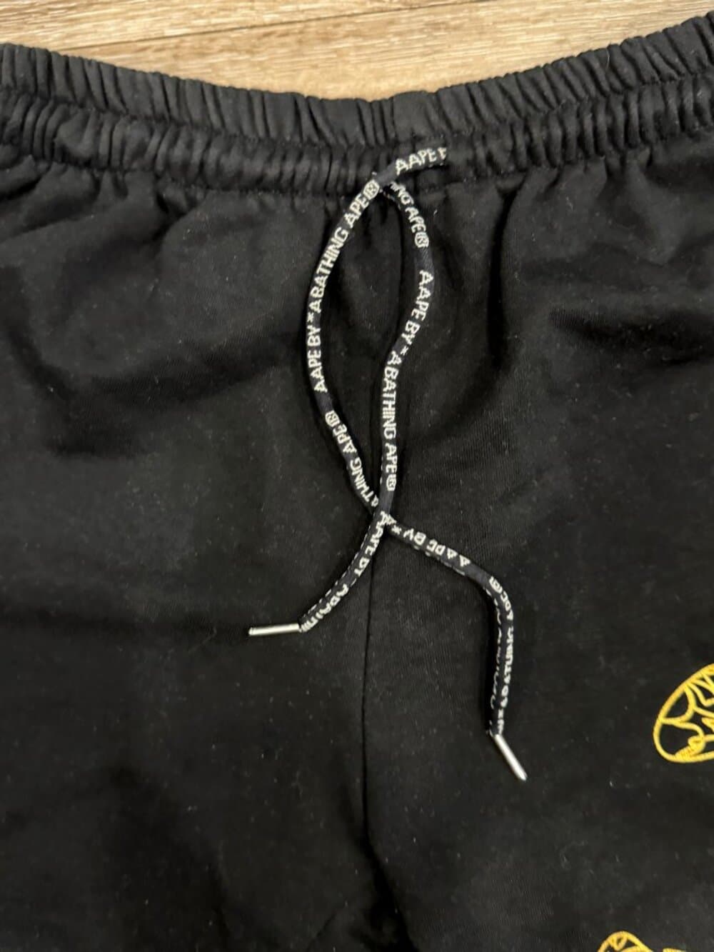 Black AAPE by A Bathing Ape shorts - Thumbnail 4
