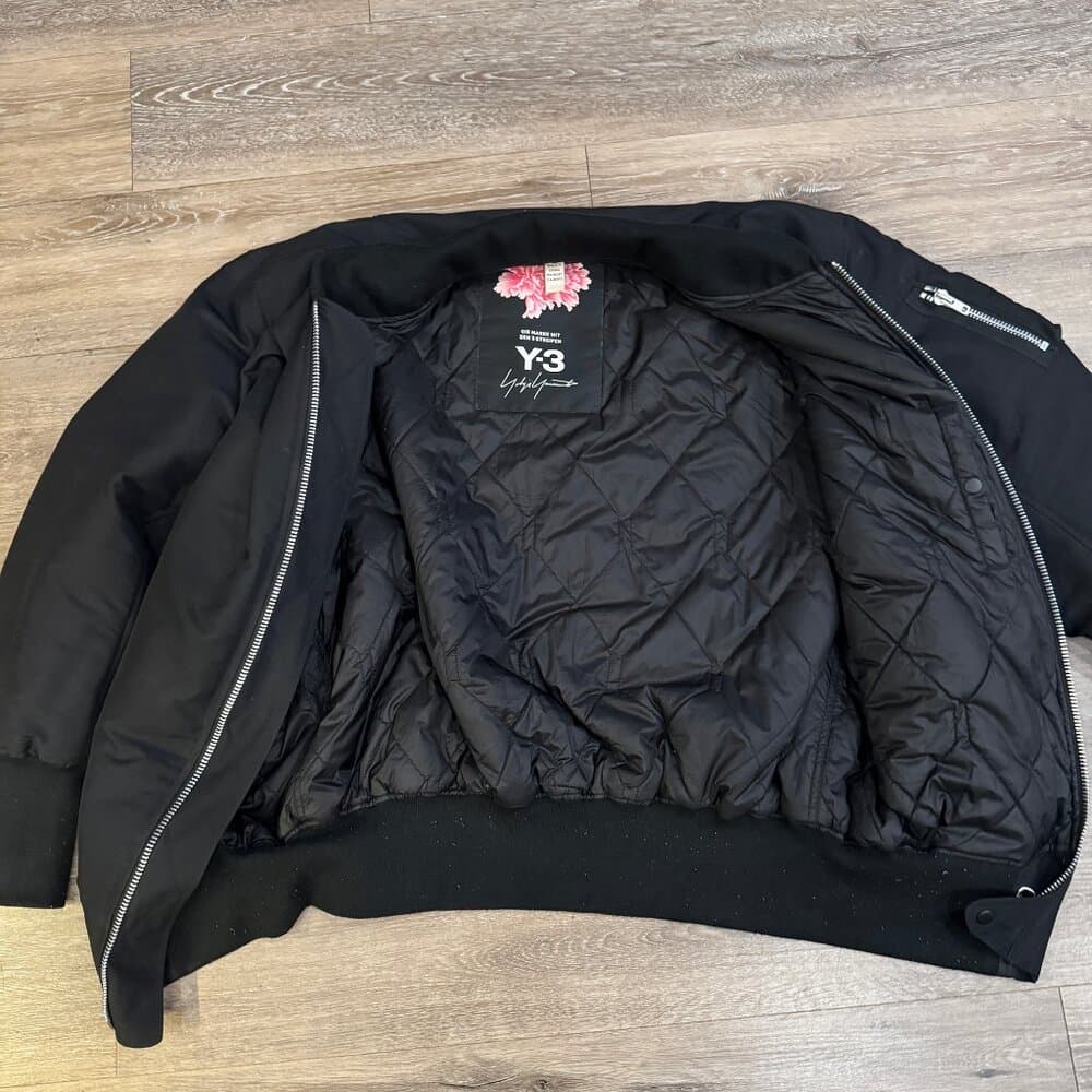 Y-3 X JAMES HARDEN OVERSIZED BOMBER - BLACK - Thumbnail 7