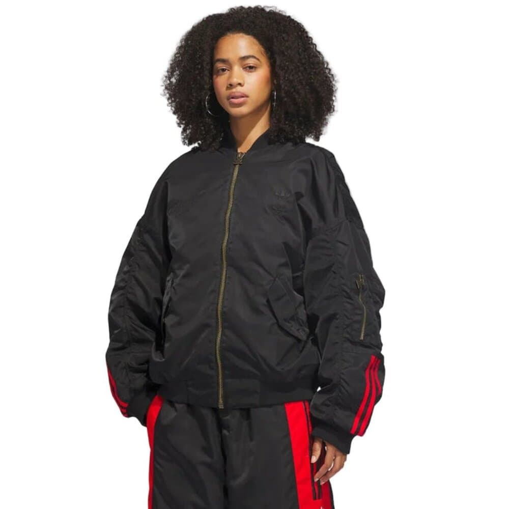 Willy Chavarria x Adidas Satin Bomber Jacket Size Large - Sold Out! - Thumbnail 5