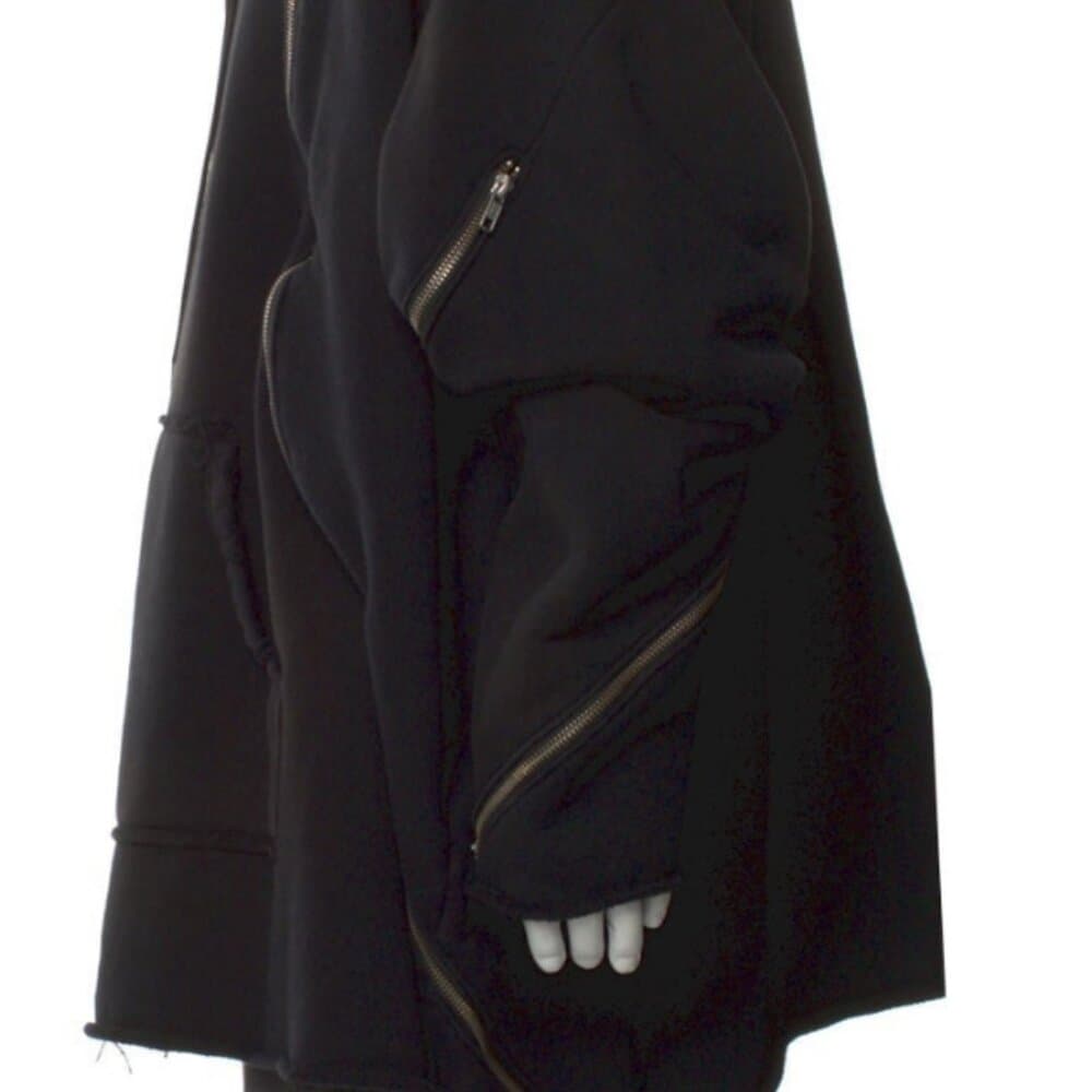 Kidill crew neck hoody with wrap around zip details. XL - Thumbnail 4