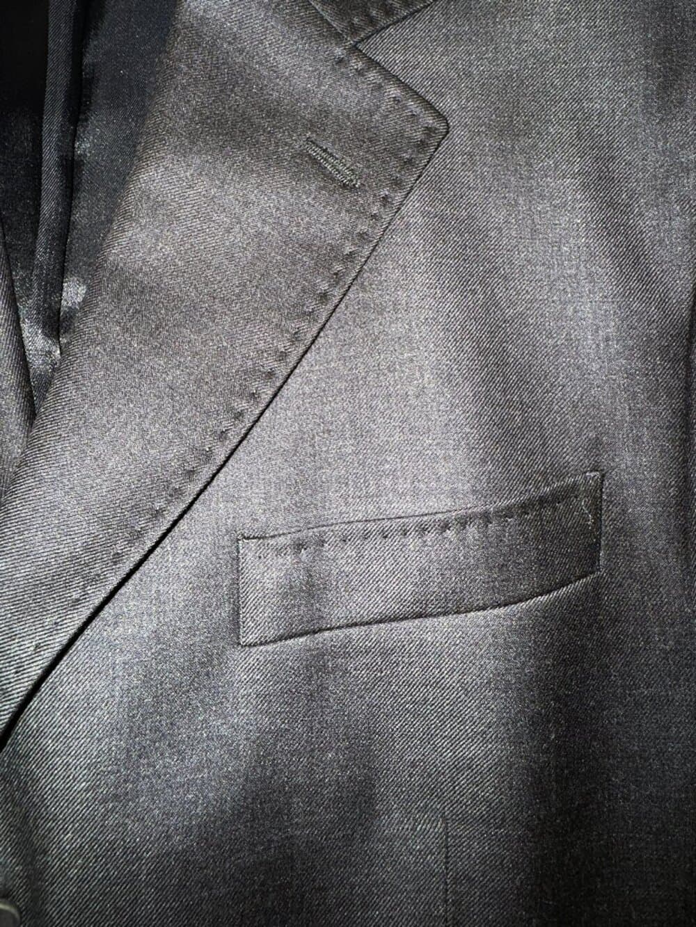 Alexander McQueen 3-button wool jacket - size 54 - Thumbnail 11