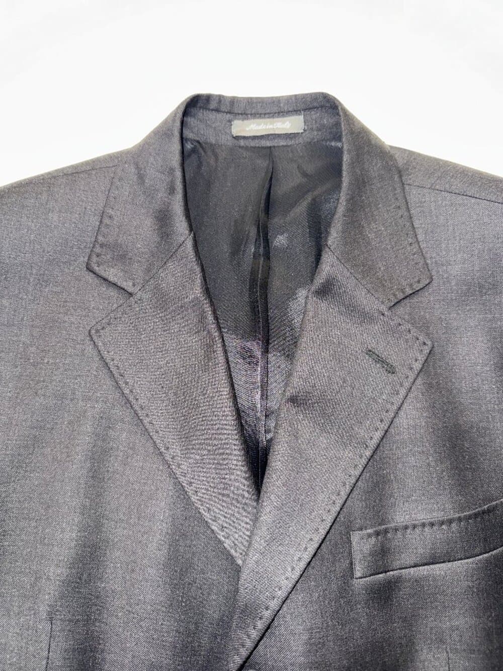 Alexander McQueen 3-button wool jacket - size 54 - Thumbnail 8