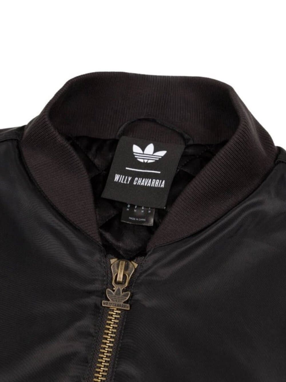 Willy Chavarria x Adidas Satin Bomber Jacket Size Large - Sold Out! - Thumbnail 9