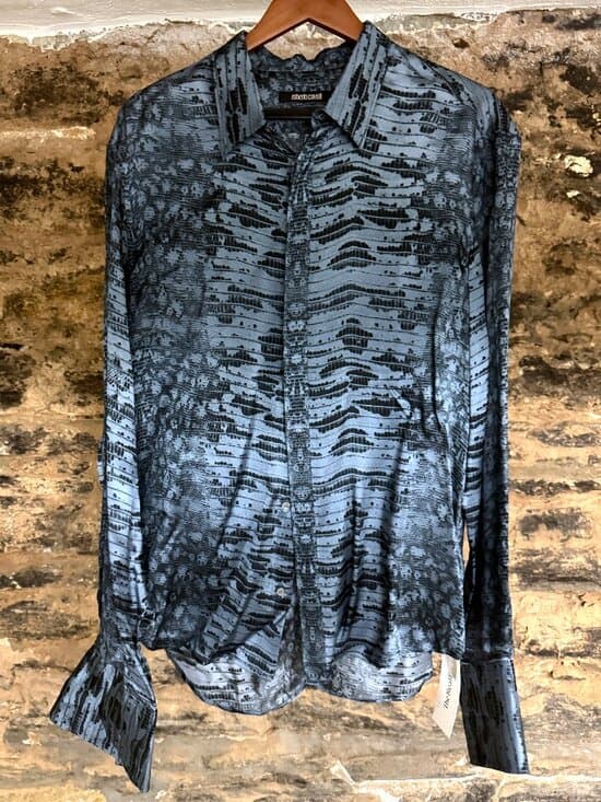 Roberto Cavalli Exotic Print Dress Shirt - Thumbnail 9