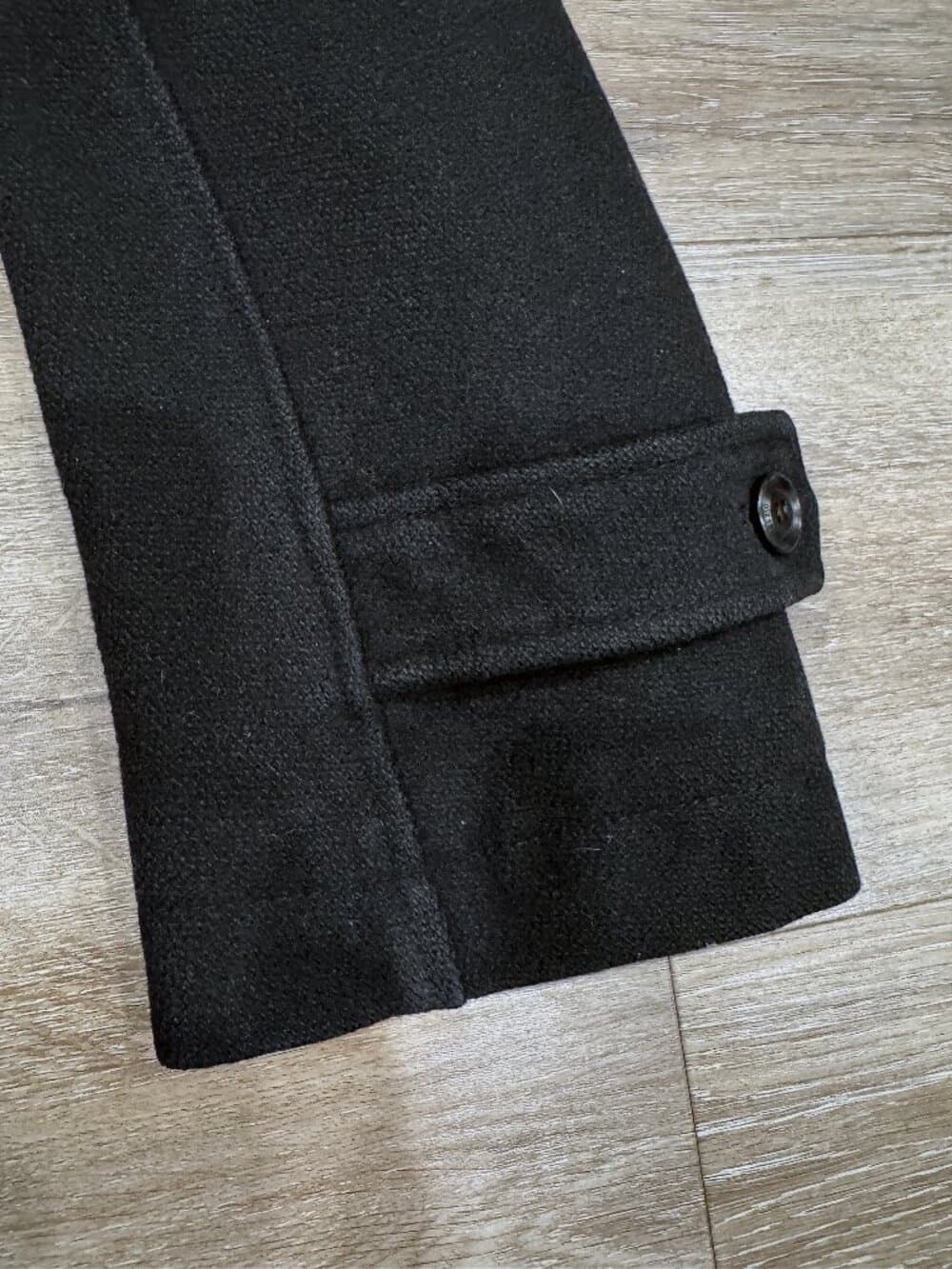 Diesel brand wool double-breasted peacoat - Thumbnail 6