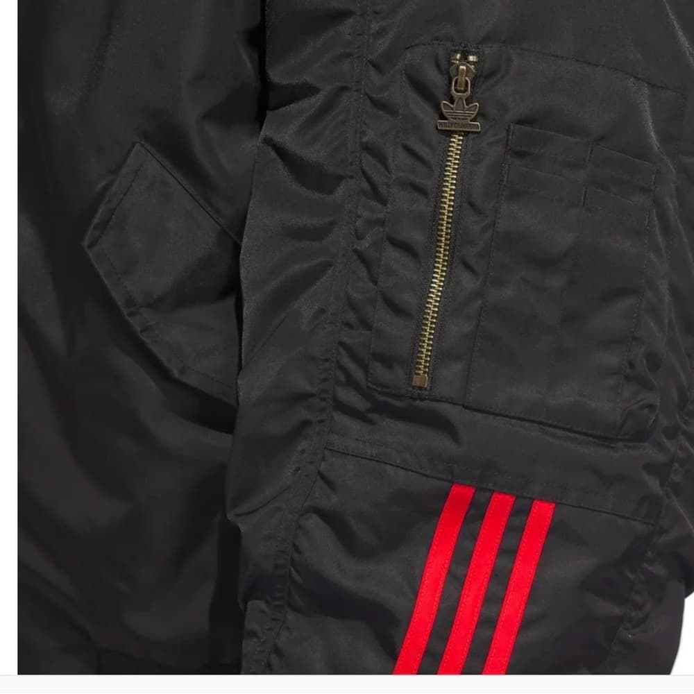 Willy Chavarria x Adidas Satin Bomber Jacket Size Large - Sold Out! - Thumbnail 8