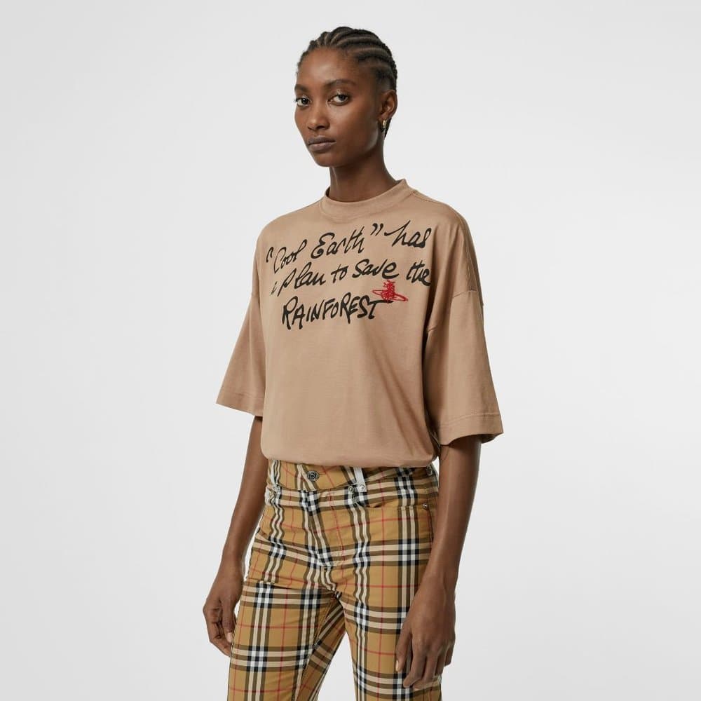 Rare Limited Edition Burberry Westwood Collab Tee - Thumbnail 9