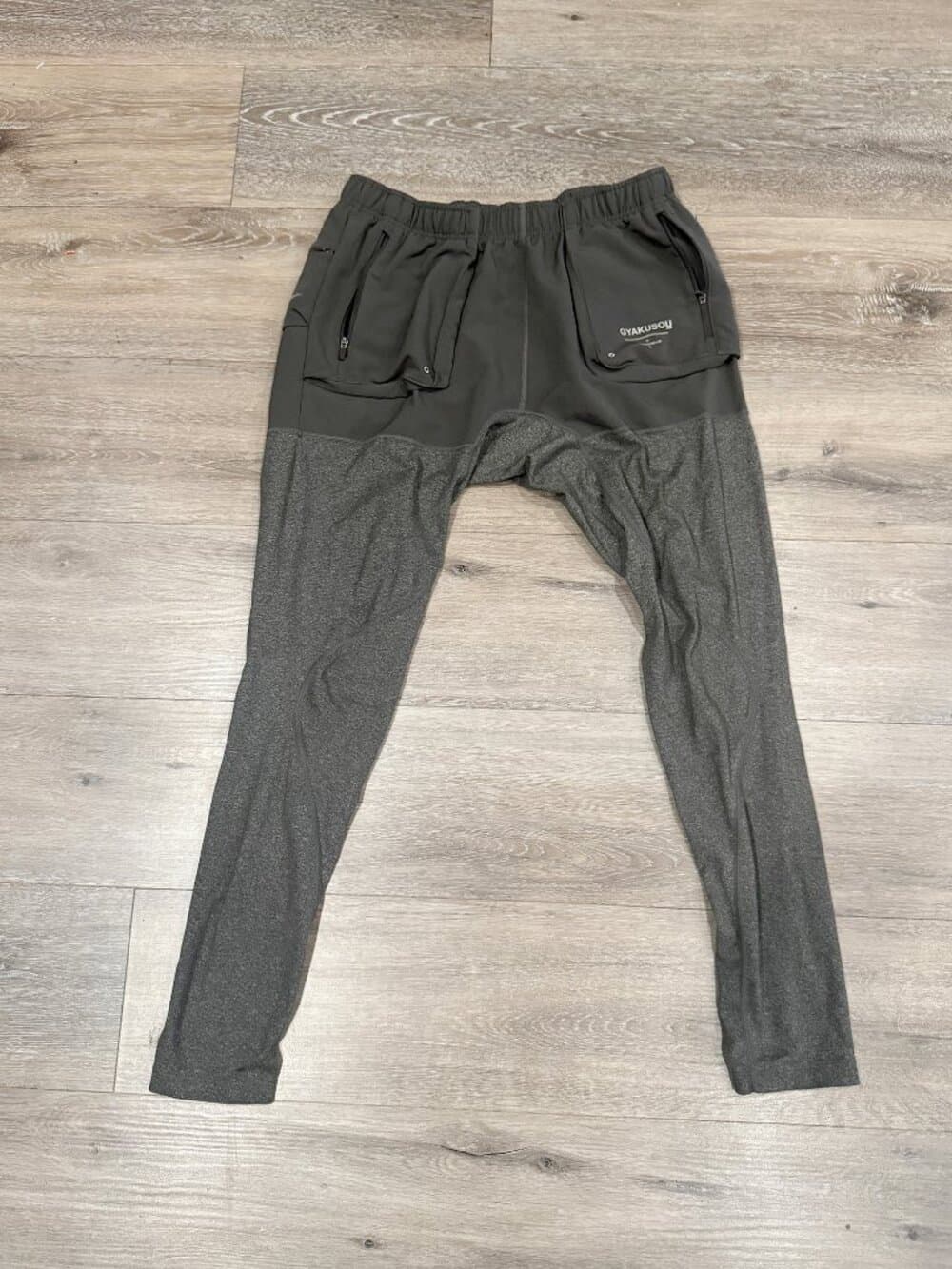 Nike x Undercover Gyakusou Utility Running Tights. Grey XL - Thumbnail 2