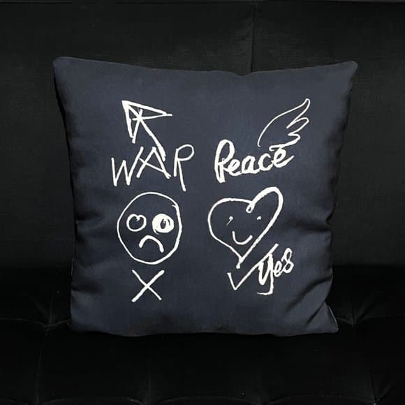 Vivienne Westwood inspired War and Peace cushions - Thumbnail 11