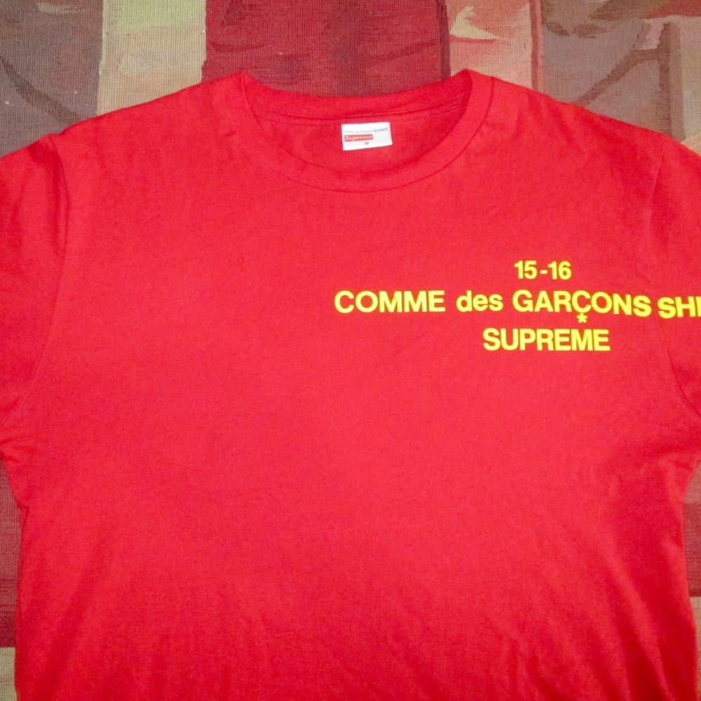 Supreme x Comme Des Garcons Collab long sleeve - Thumbnail 7