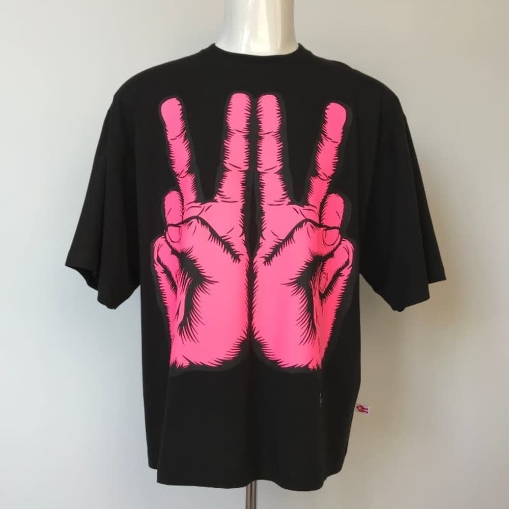 SS19 Walter Van Beirendonck Peace T shirt - Thumbnail 7