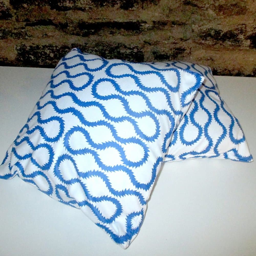 Custom Vivienne Westwood Squiggle inspired cushion - Thumbnail 4