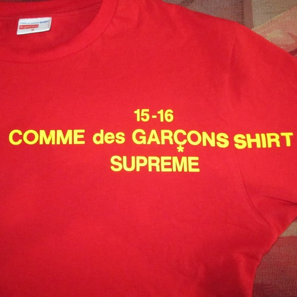 Supreme x Comme Des Garcons Collab long sleeve - Thumbnail 6
