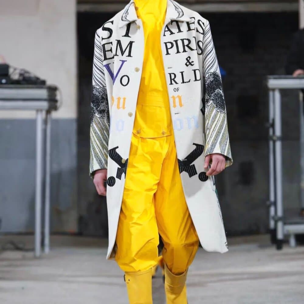 Walter Van Beirendonck (Fall 2018) men’s short sleeve wool Pig top - Thumbnail 9