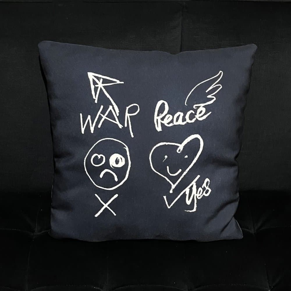 Vivienne Westwood inspired War and Peace cushions - Thumbnail 10