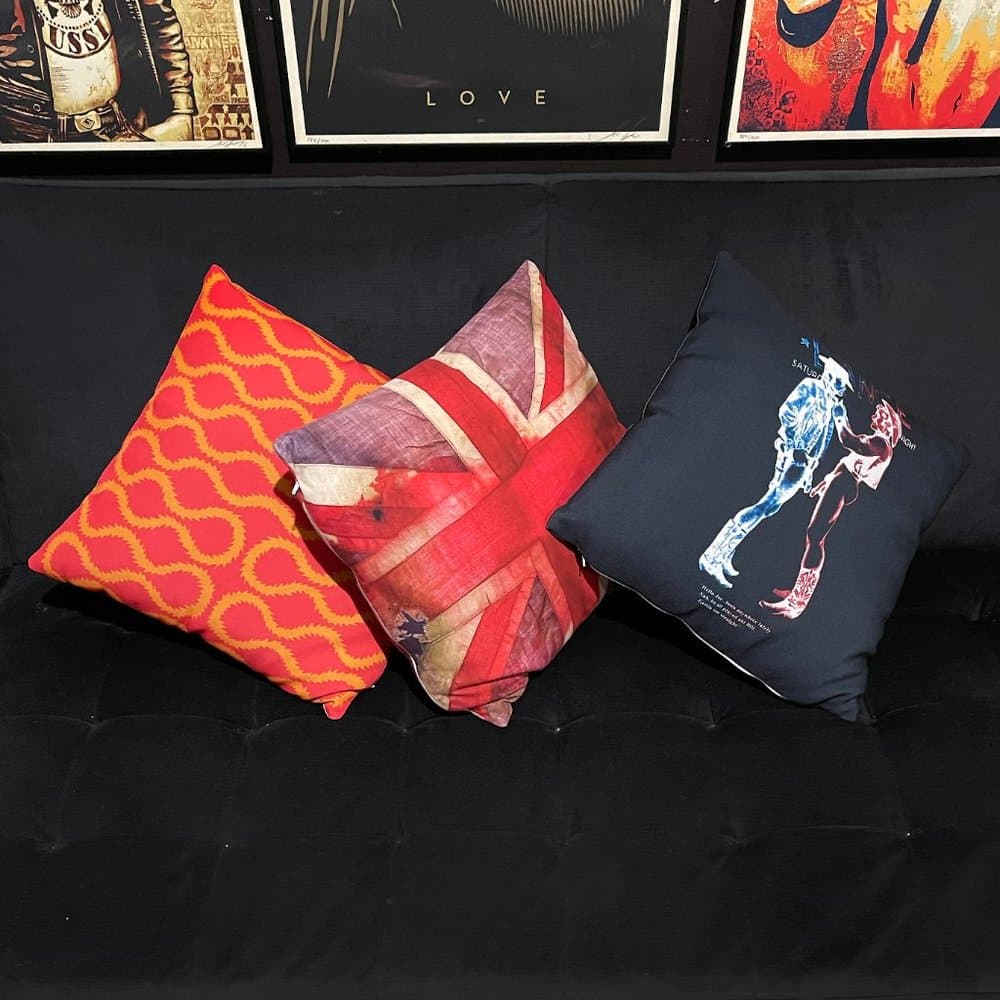 Vivienne Westwood inspired Cowboys cushion cover - Thumbnail 4