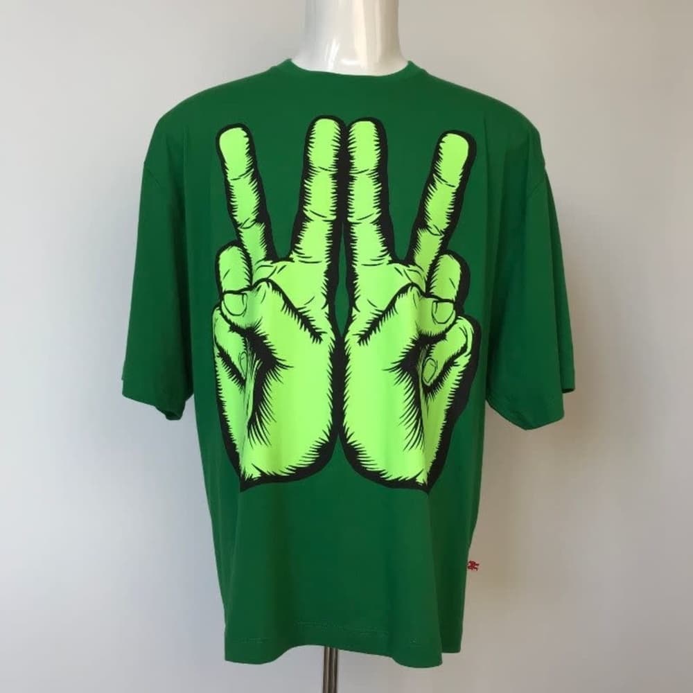 SS19 Walter Van Beirendonck Peace T shirt - Thumbnail 8