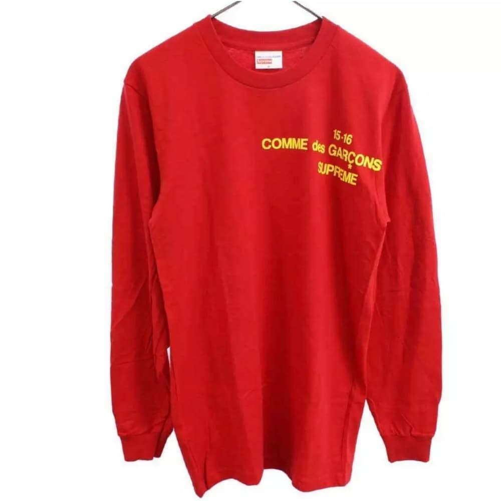 Supreme x Comme Des Garcons Collab long sleeve - Thumbnail 2