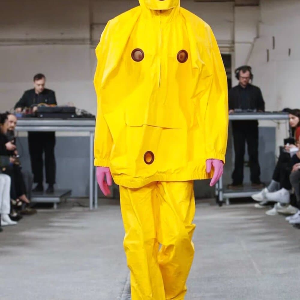 Walter Van Beirendonck (Fall 2018) men’s short sleeve wool Pig top - Thumbnail 8