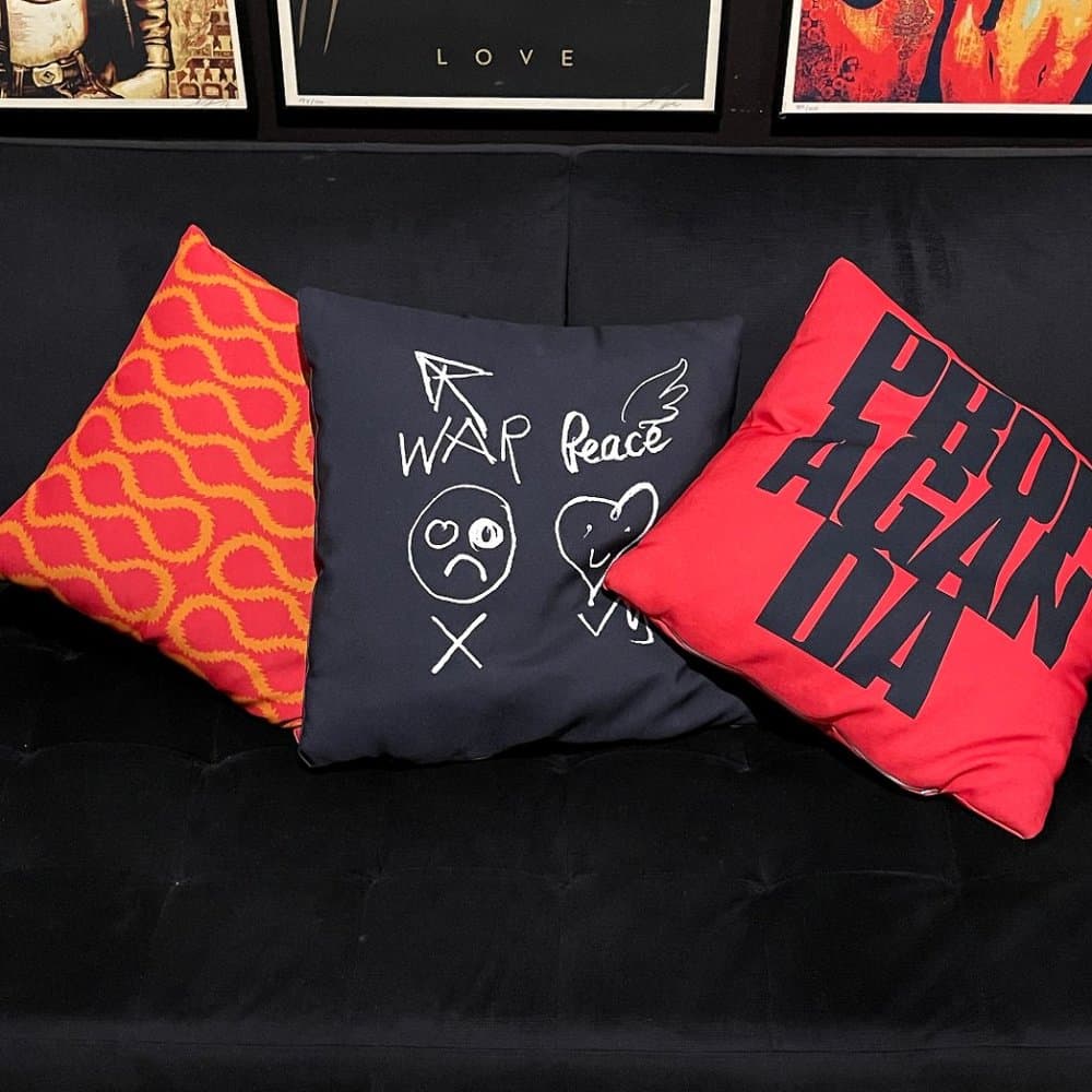 Vivienne Westwood inspired Propaganda cushion - Thumbnail 6