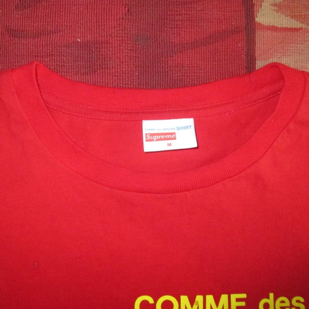 Supreme x Comme Des Garcons Collab long sleeve - Thumbnail 8