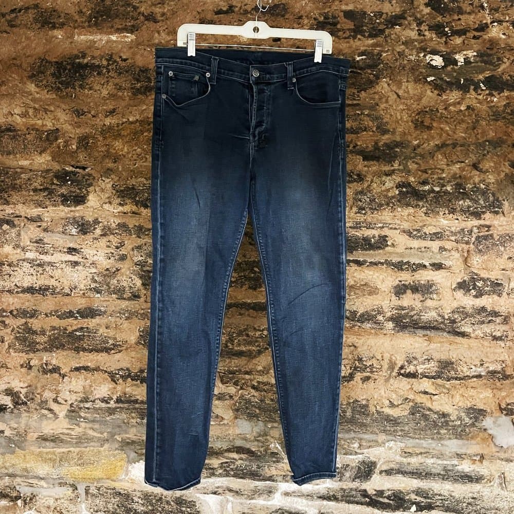 Early Ksubi Jeans Overdye Blue Luxury Streetwear Denim 36 - Thumbnail 7