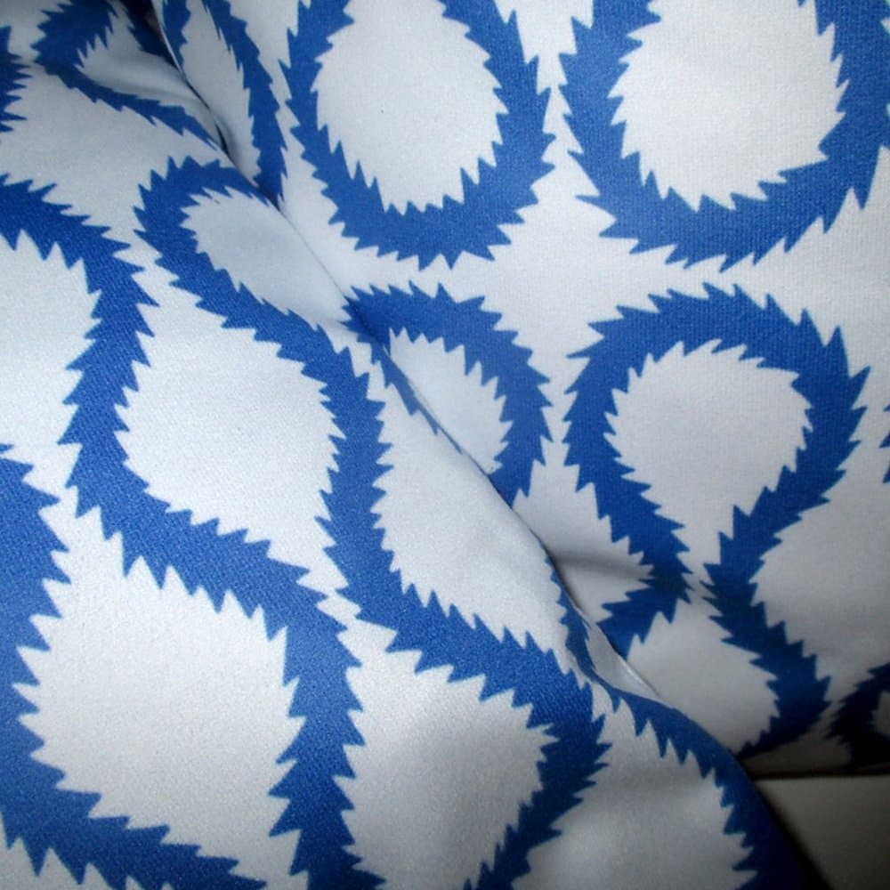 Custom Vivienne Westwood Squiggle inspired cushion - Thumbnail 6