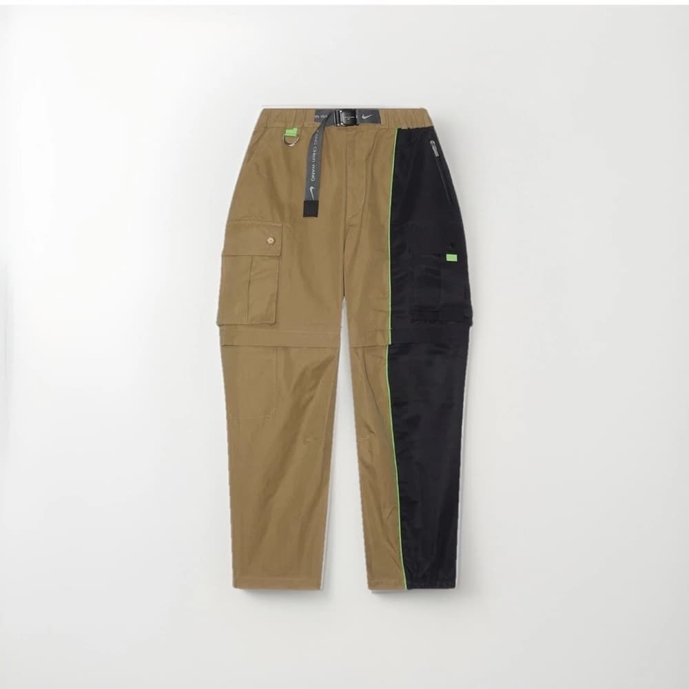 Nike Pro x Feng Chen Wang Cargo Pants in Khaki/Black. size M - Thumbnail 14